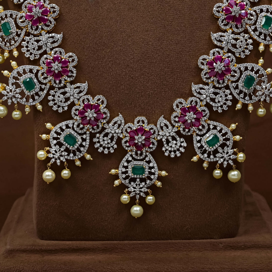 CZ Necklace Set