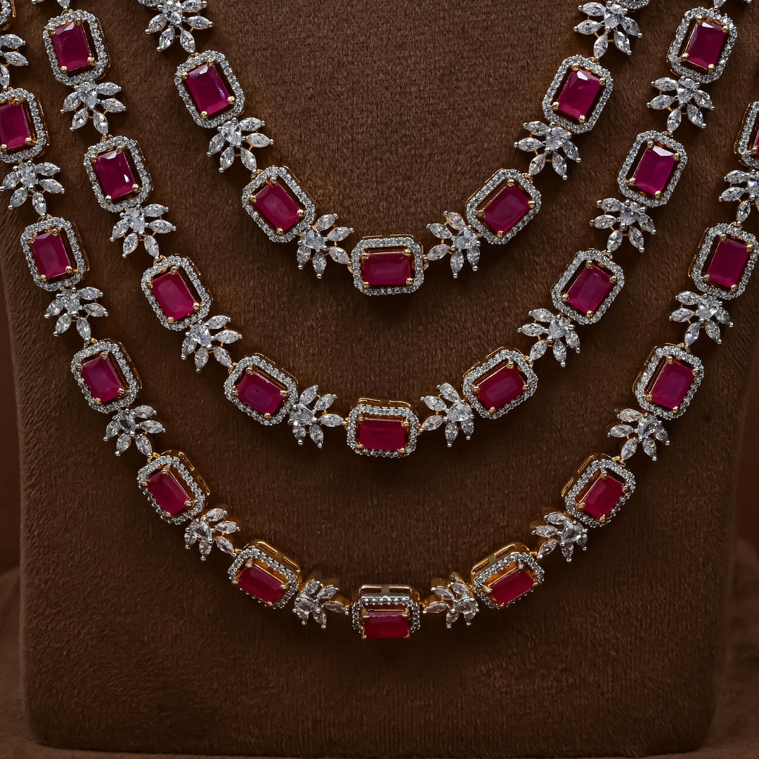 CZ Necklace Set
