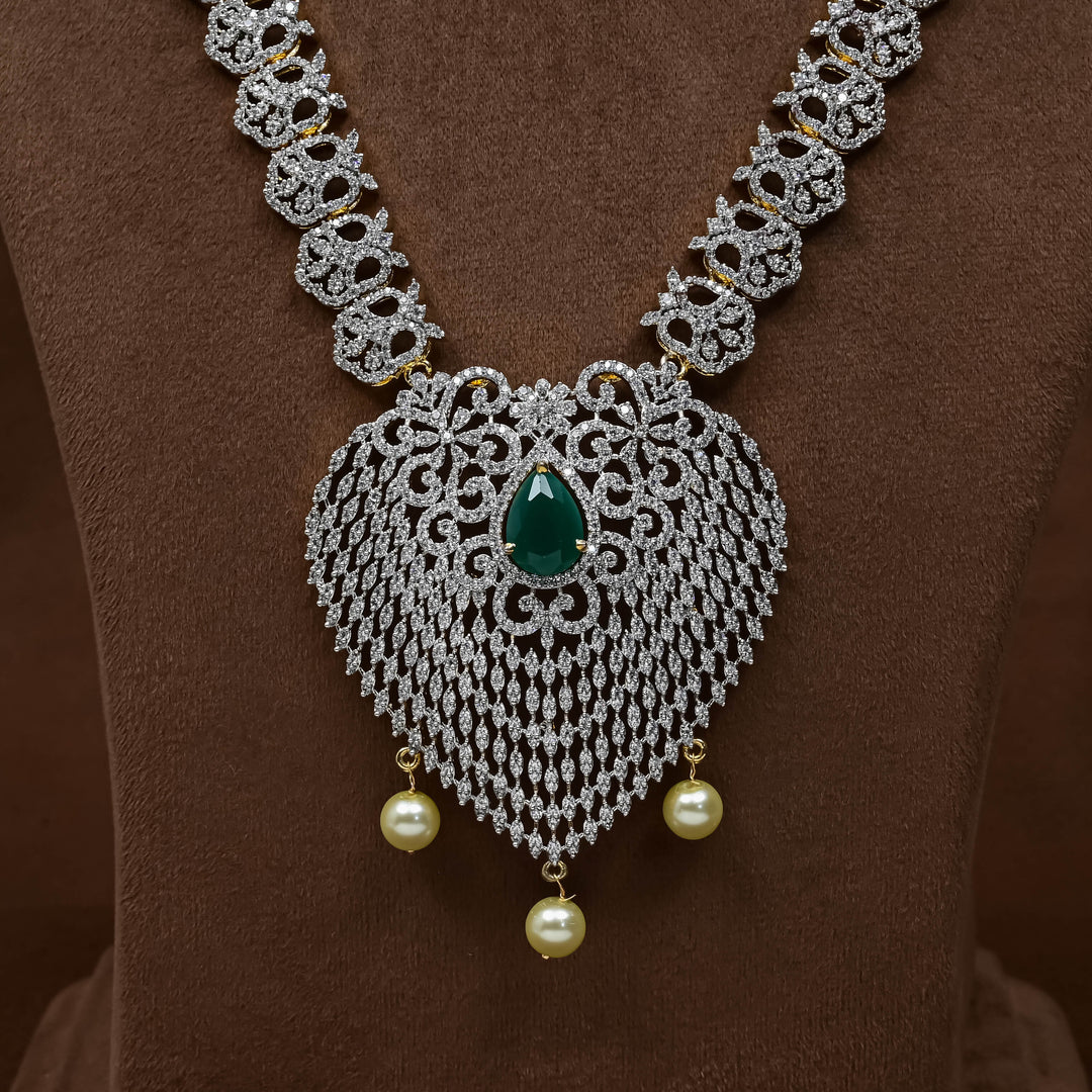 CZ Necklace Set