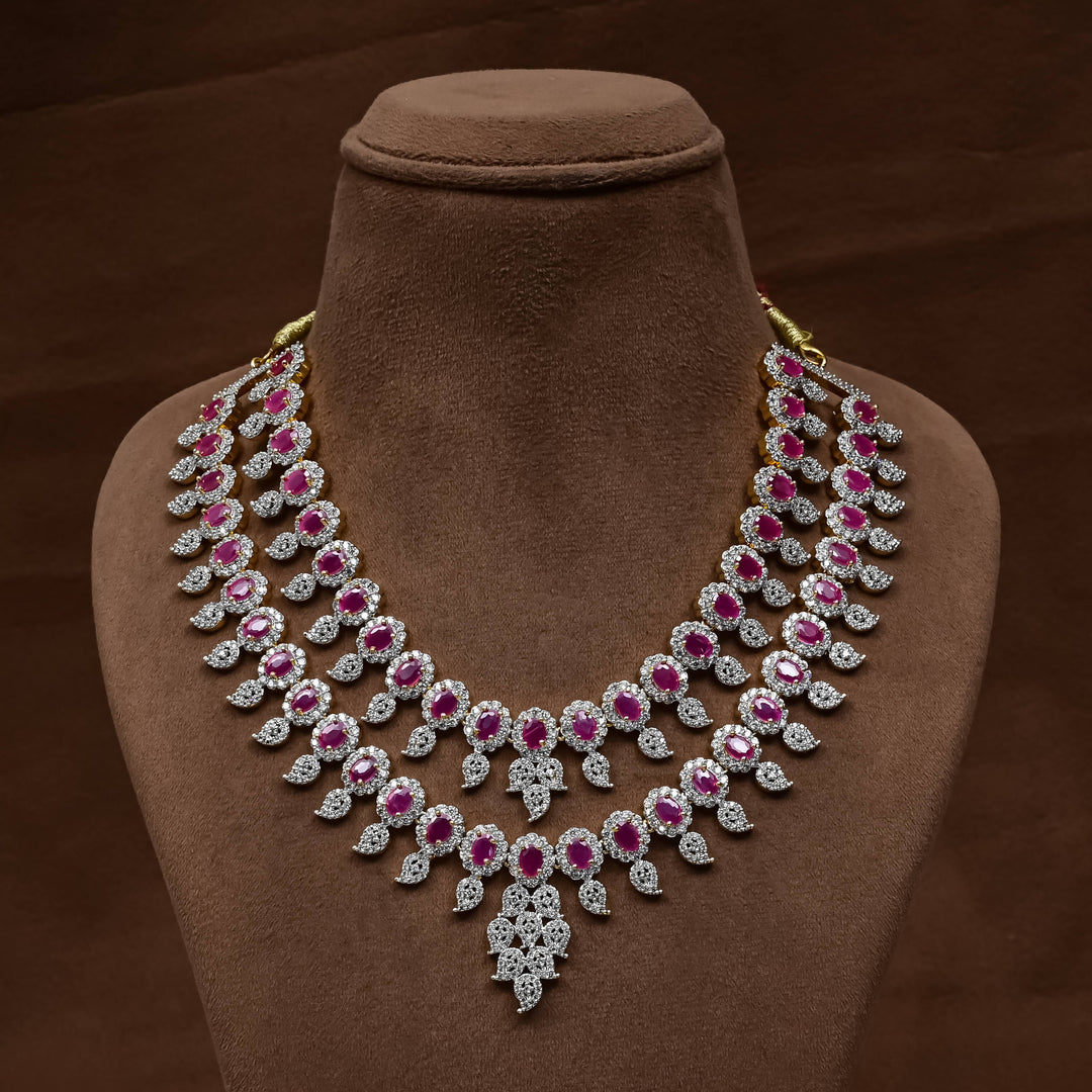 CZ Necklace Set