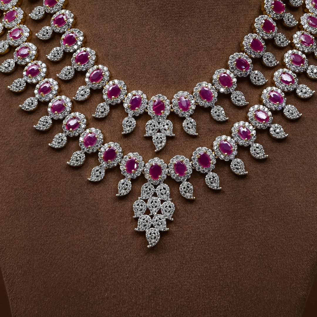 CZ Necklace Set