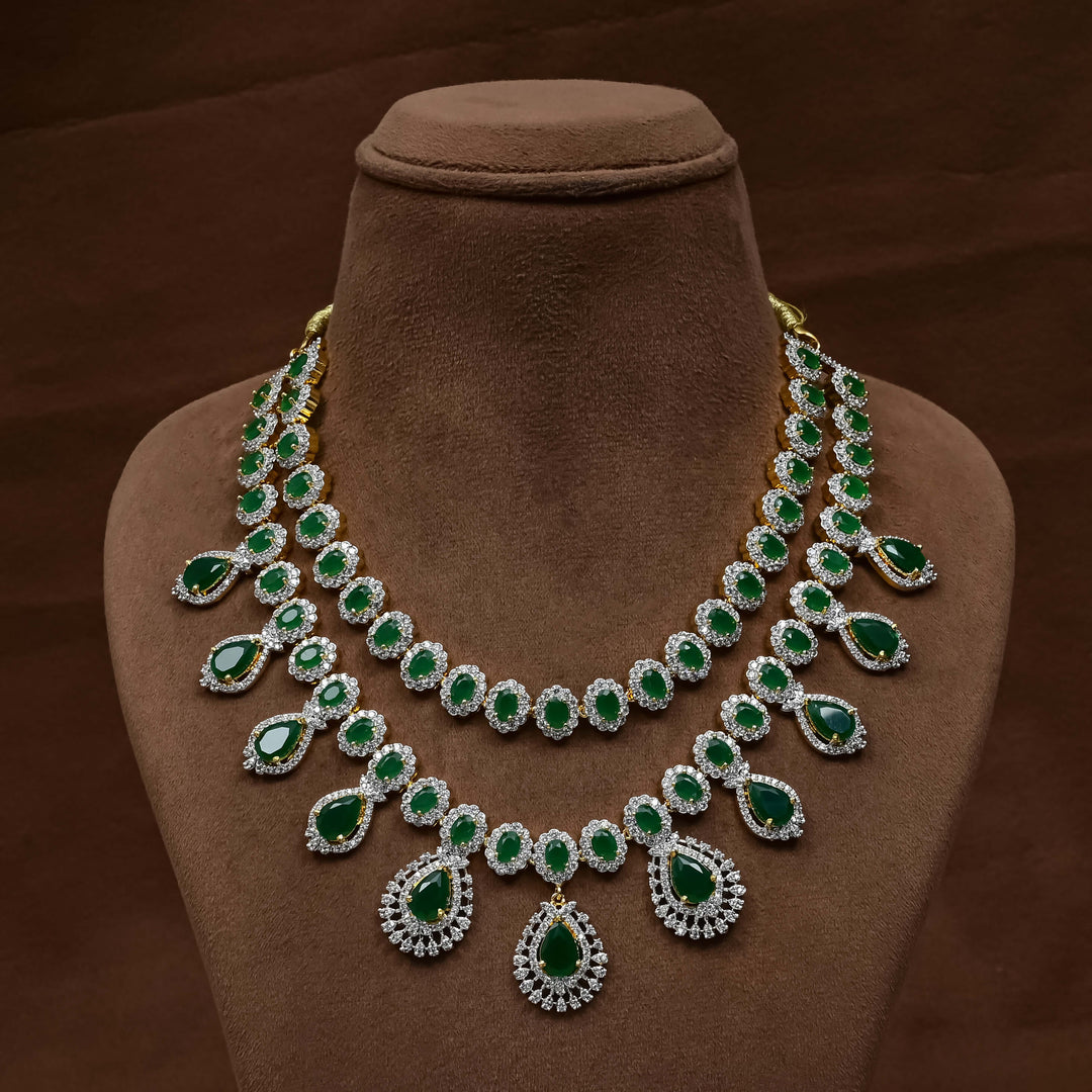 CZ Necklace Set