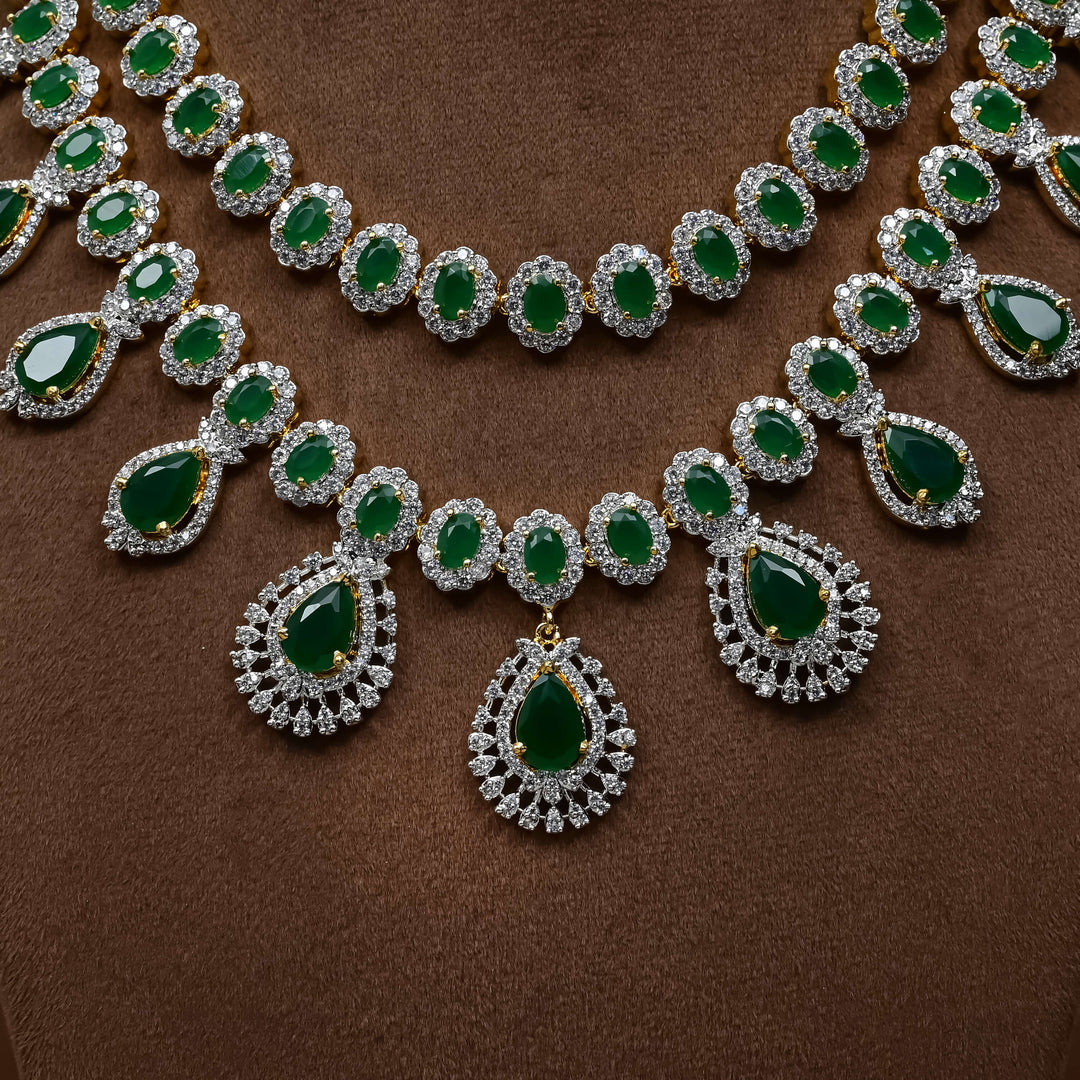 CZ Necklace Set