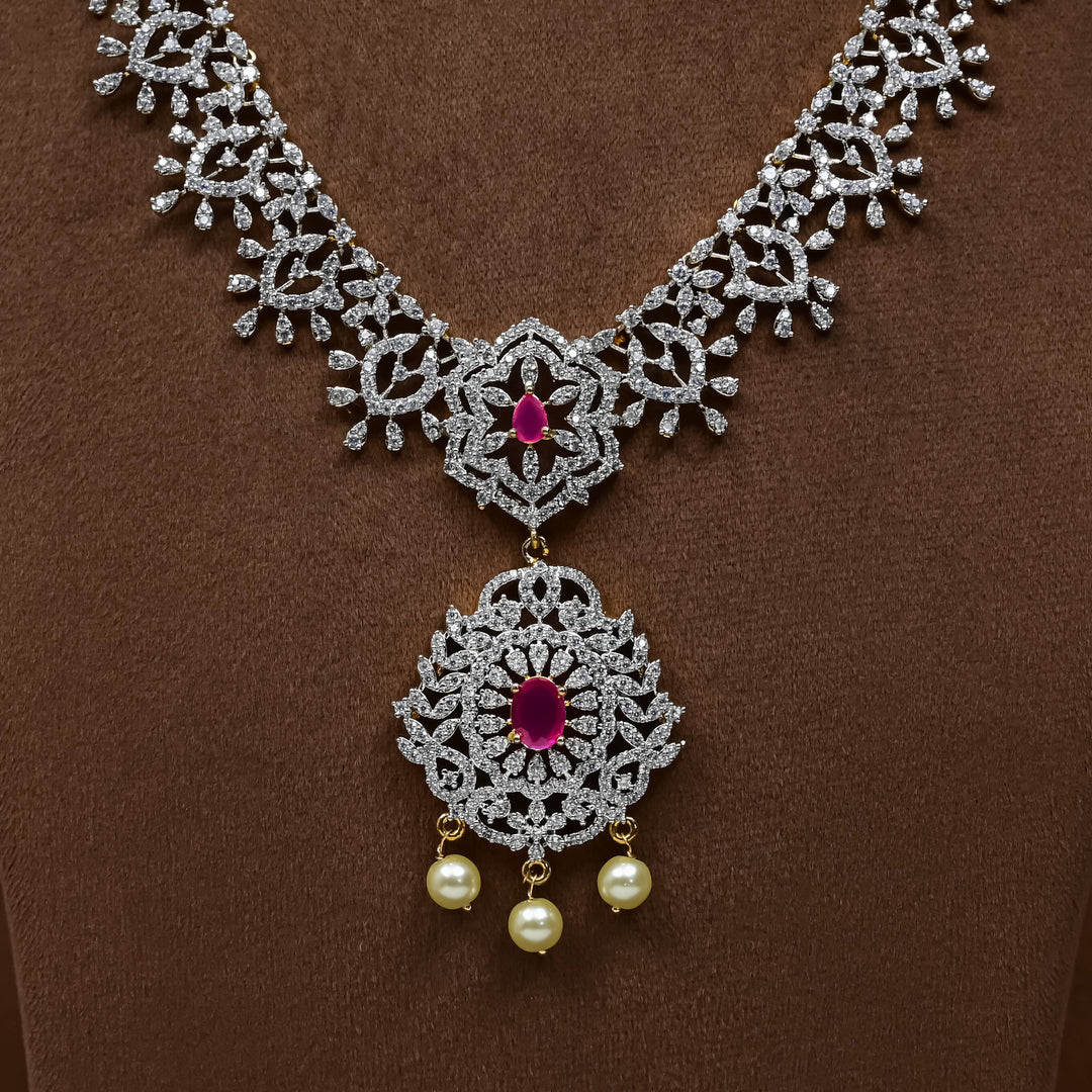 CZ Necklace Set