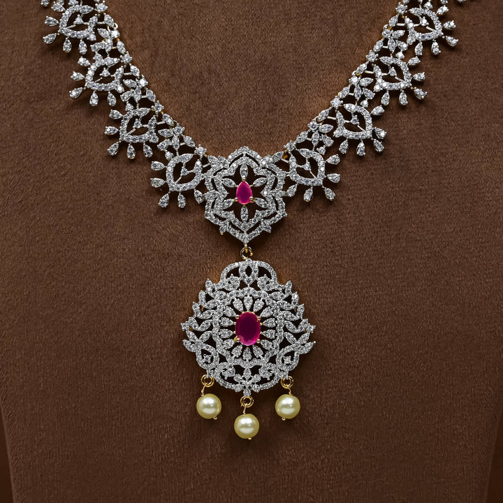 CZ Necklace Set