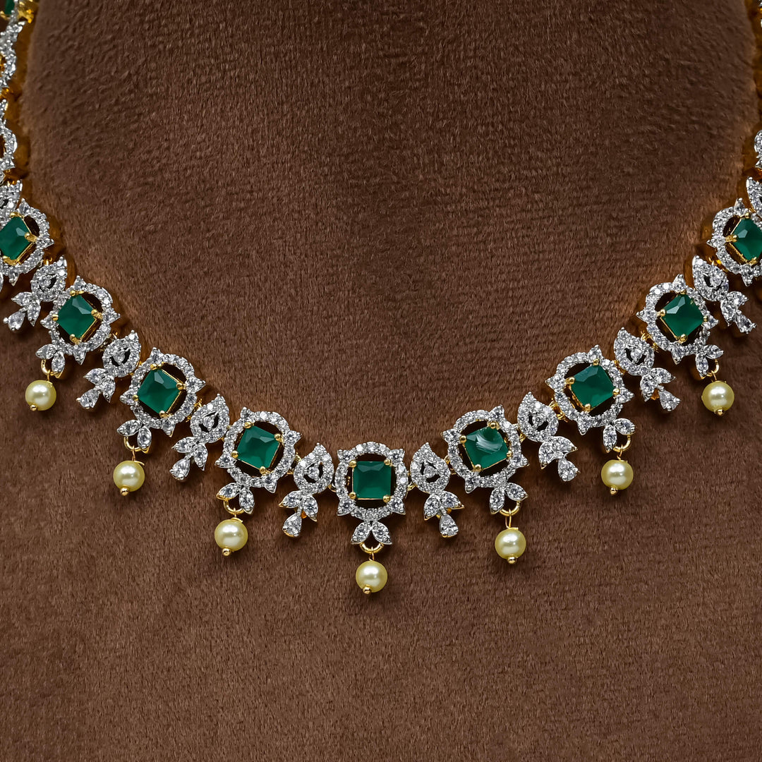 CZ Necklace Set