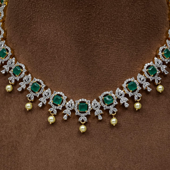 CZ Necklace Set