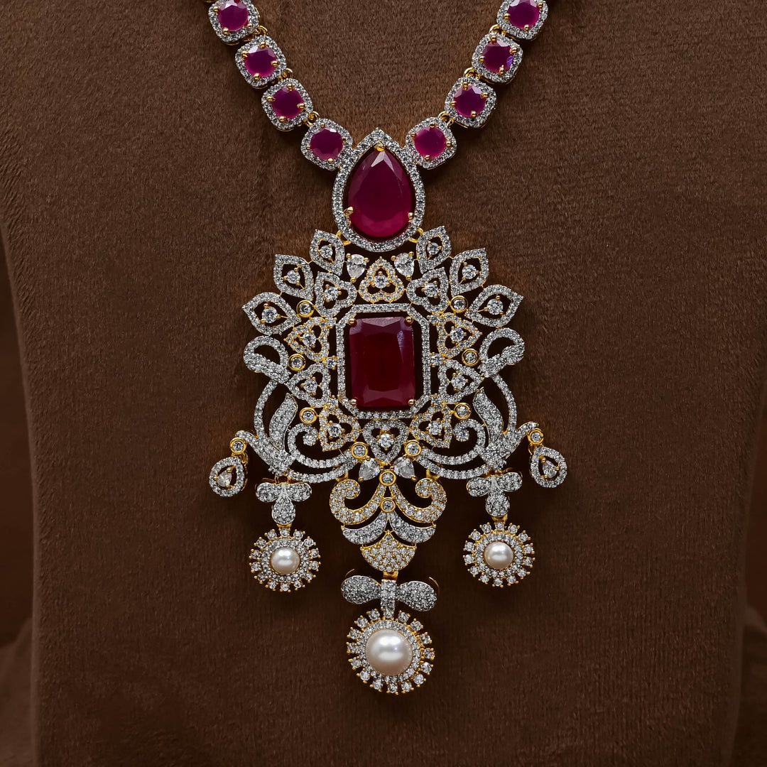 CZ Necklace Set