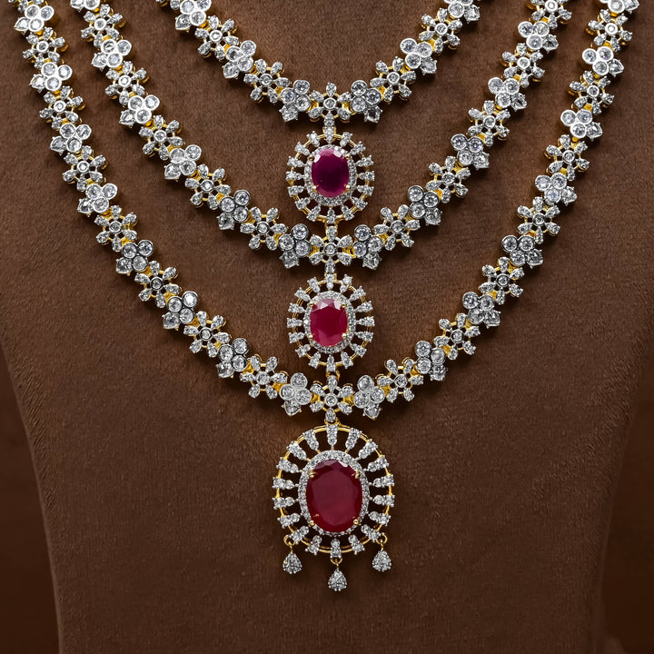 CZ Necklace Set