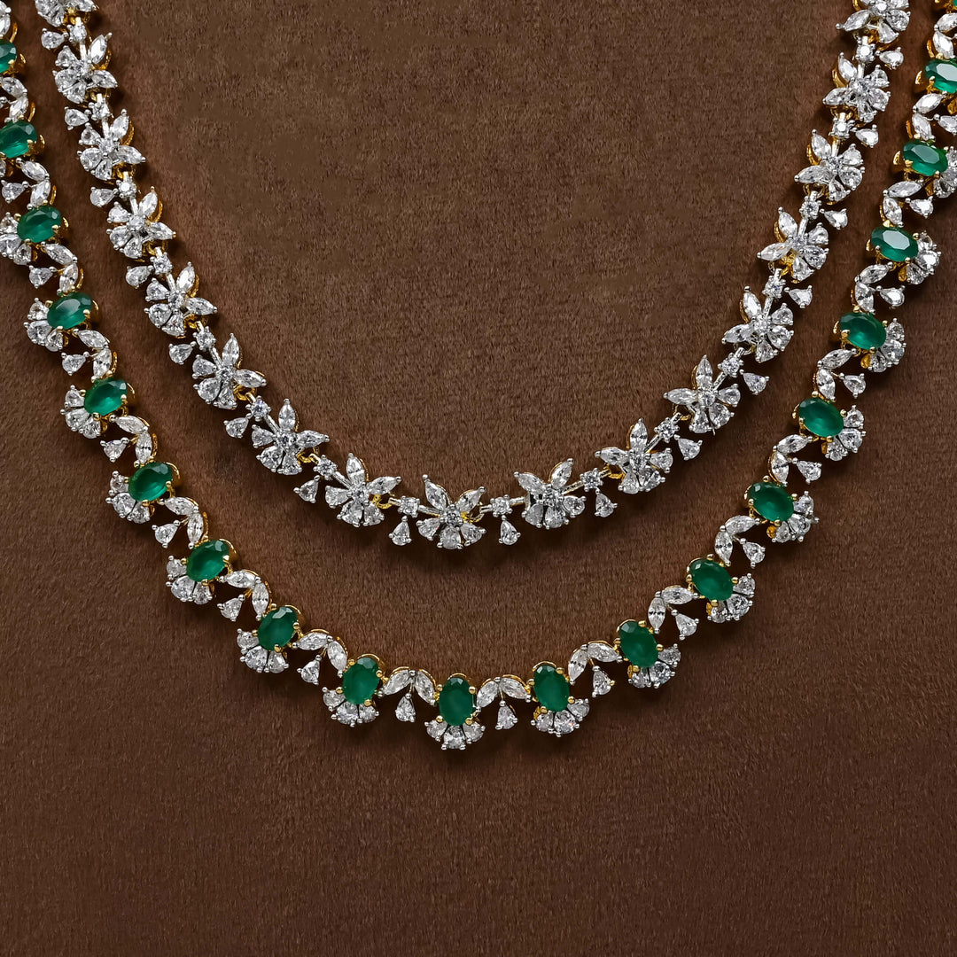 CZ Necklace Set