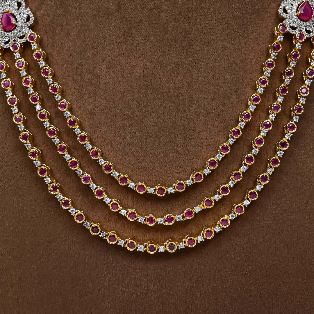 CZ Necklace Set