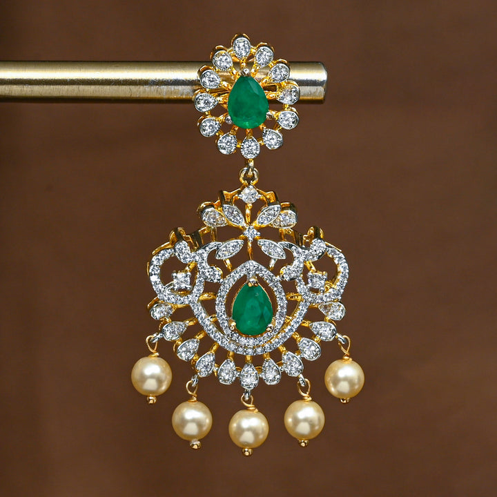CZ Silver Earrings