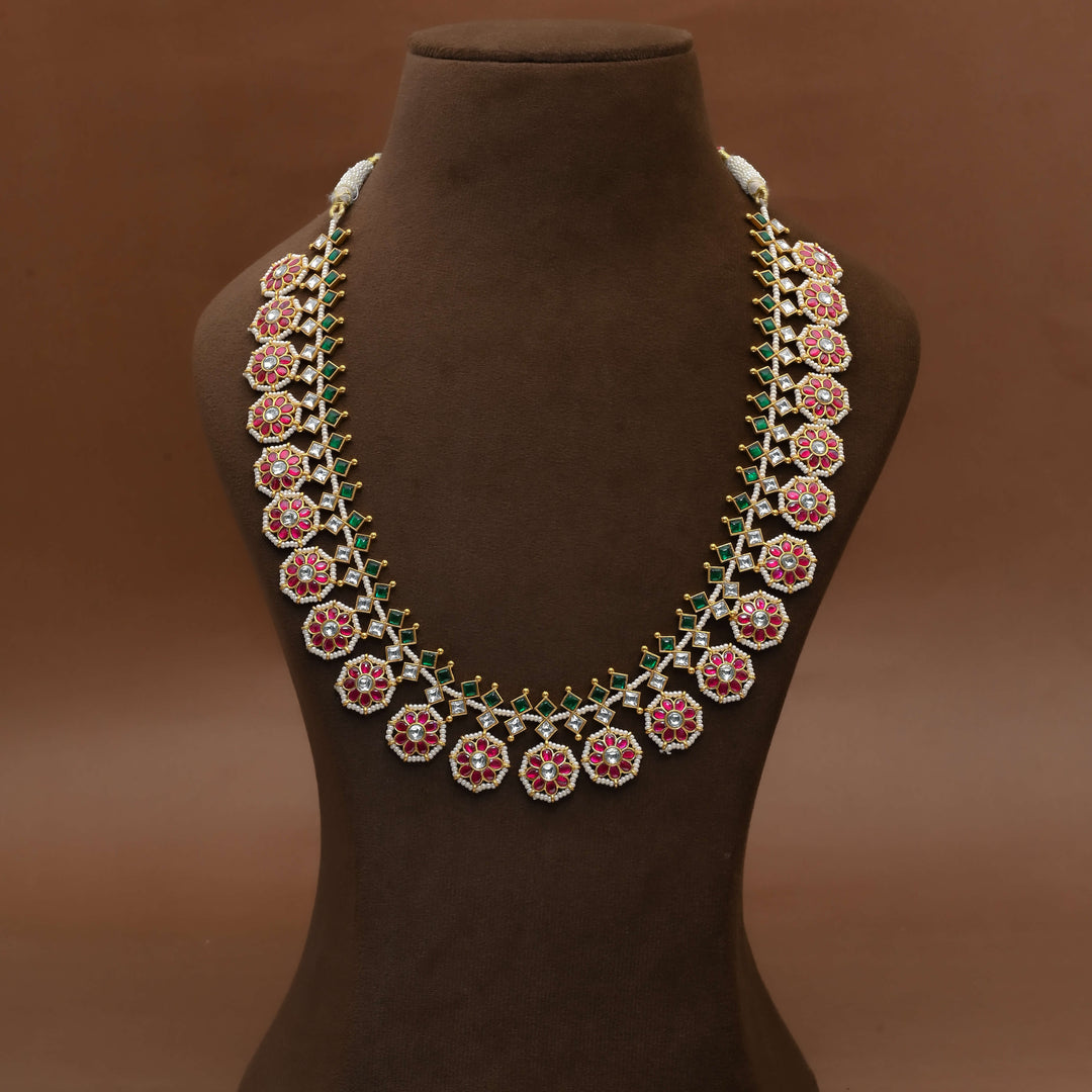 Silver Kundan Bottumala