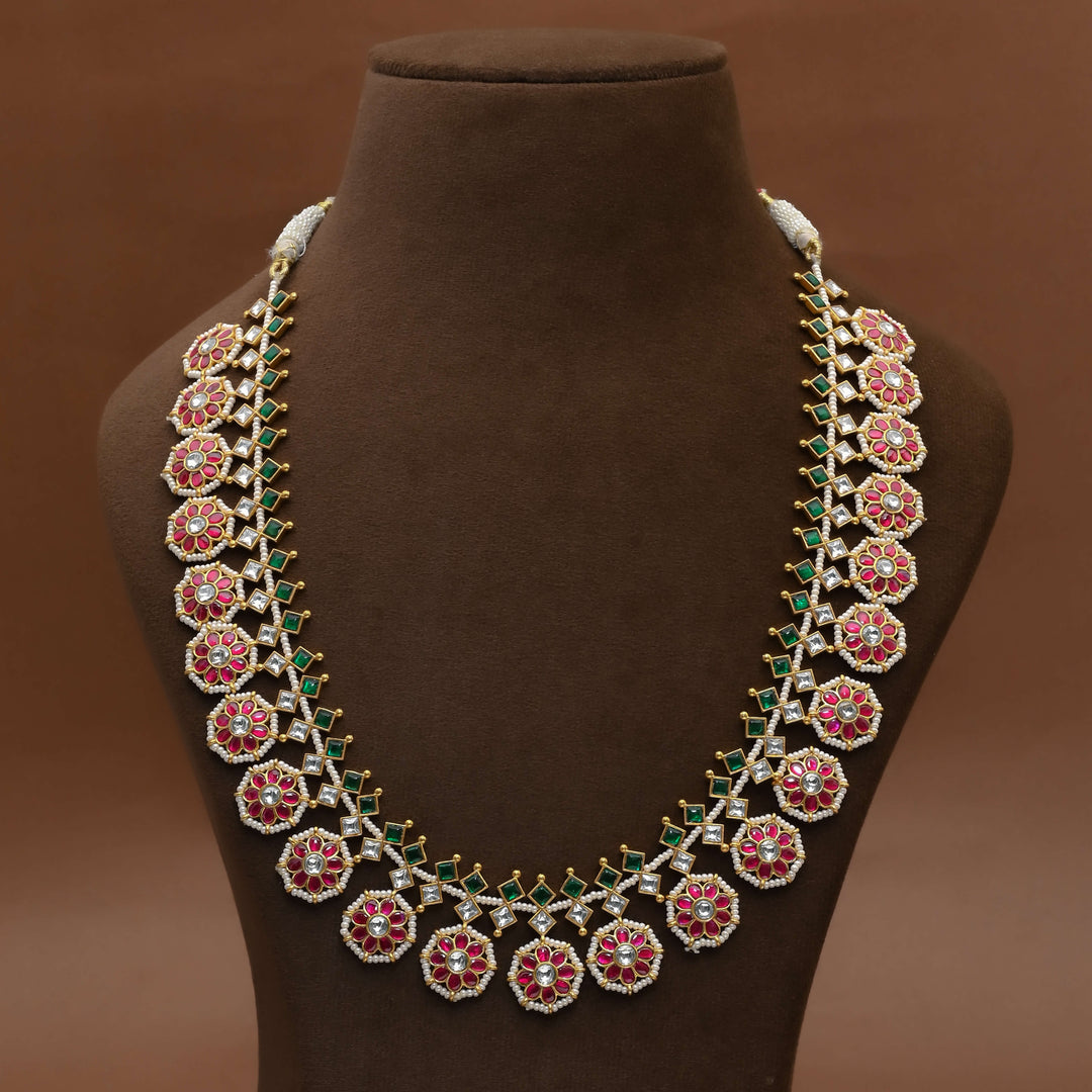 Silver Kundan Bottumala