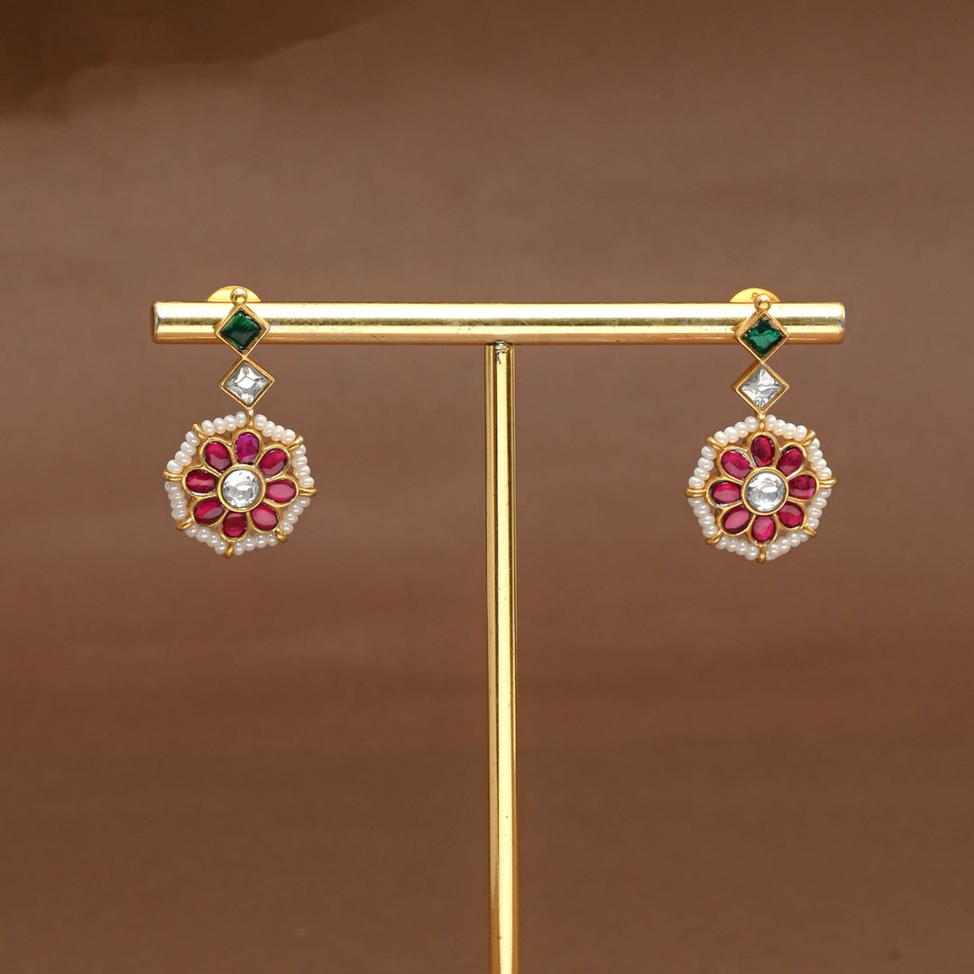Silver Kundan Bottumala
