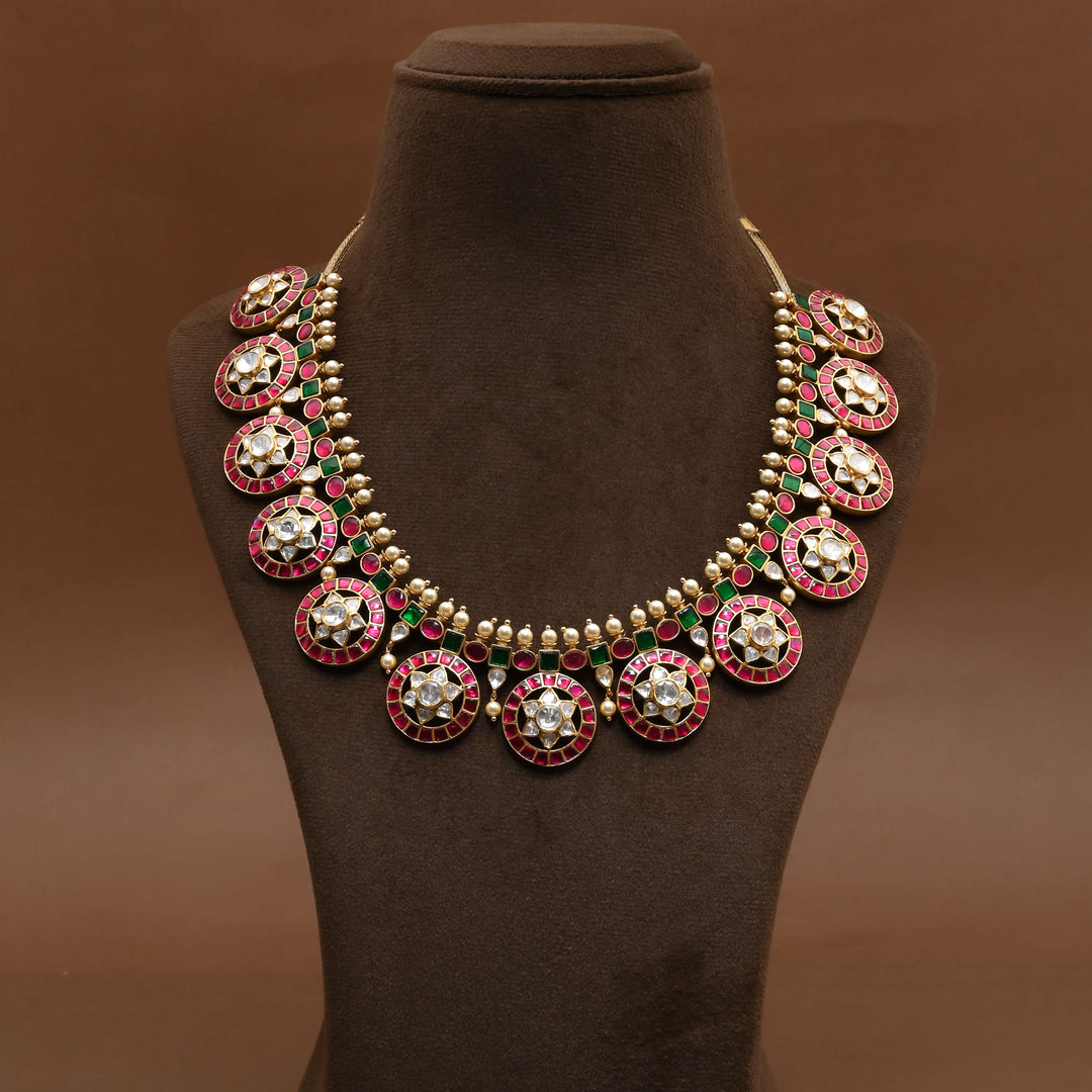 Silver Kundan Bottumala
