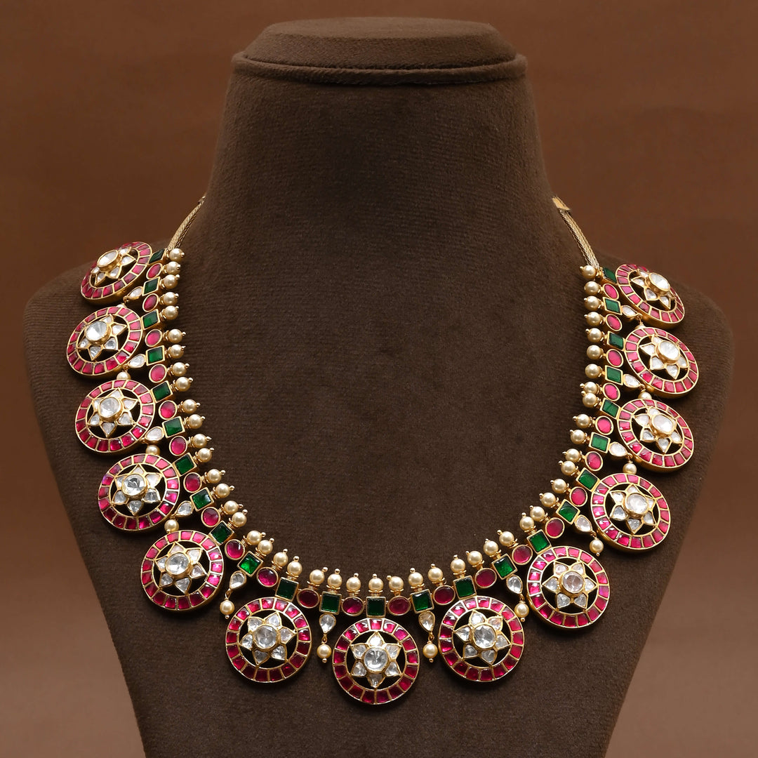 Silver Kundan Bottumala