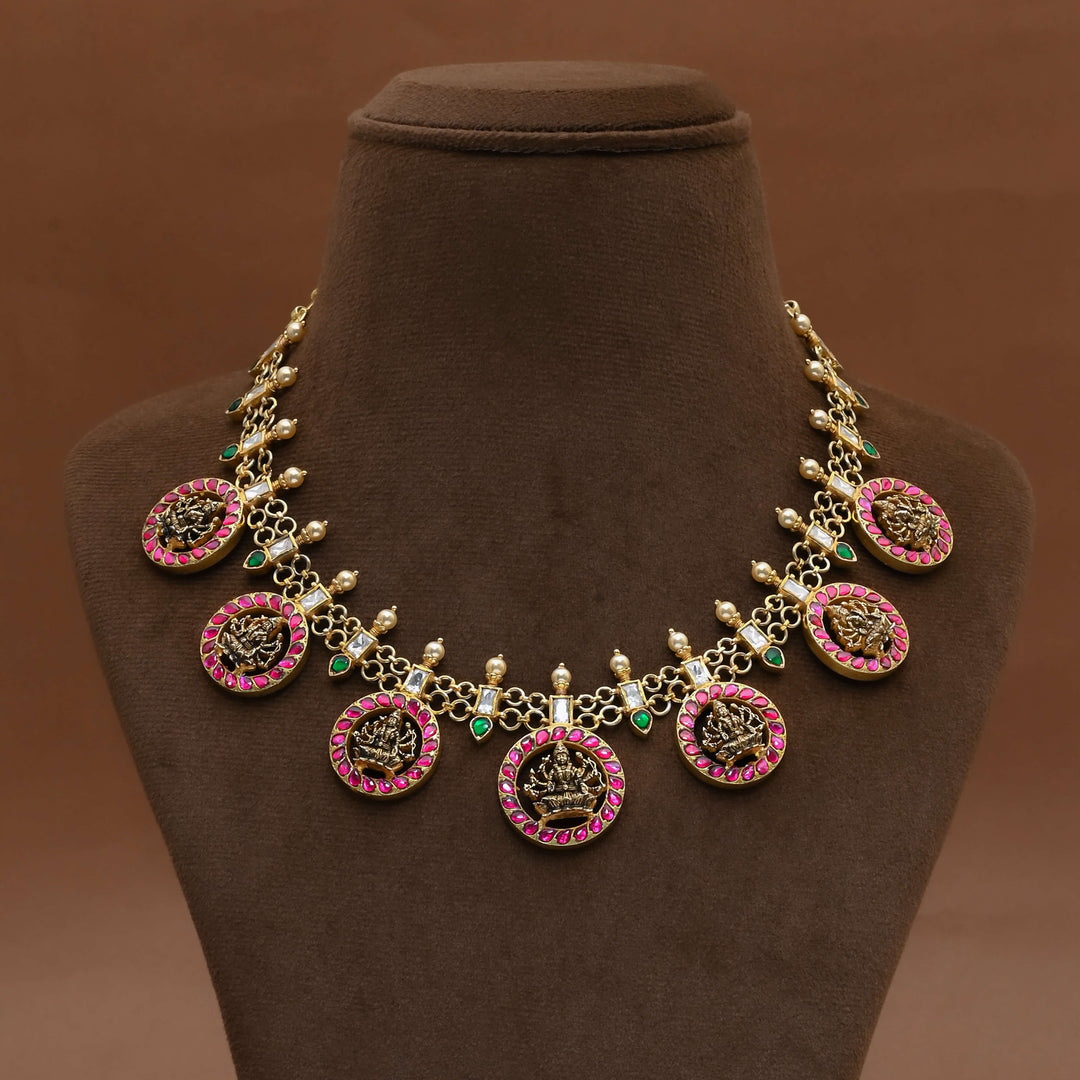 Silver Kundan Bottumala