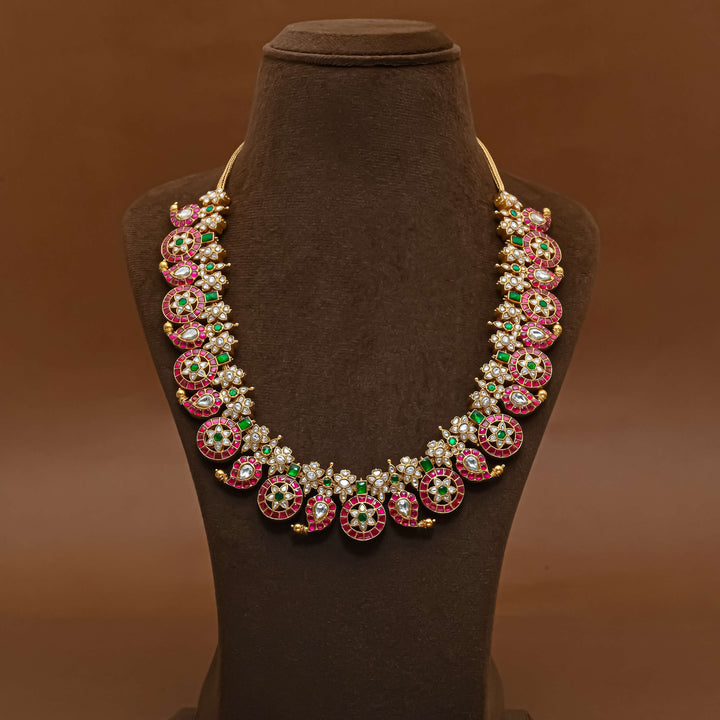 Silver Kundan Reversible Bottumala