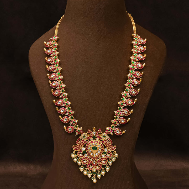 Kundan Mango Necklace