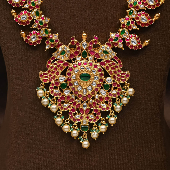Kundan Mango Necklace