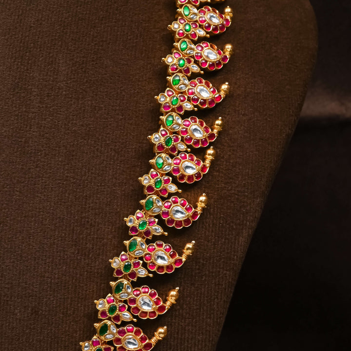 Kundan Mango Necklace
