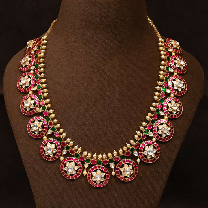 Kundan Bottumala Necklace