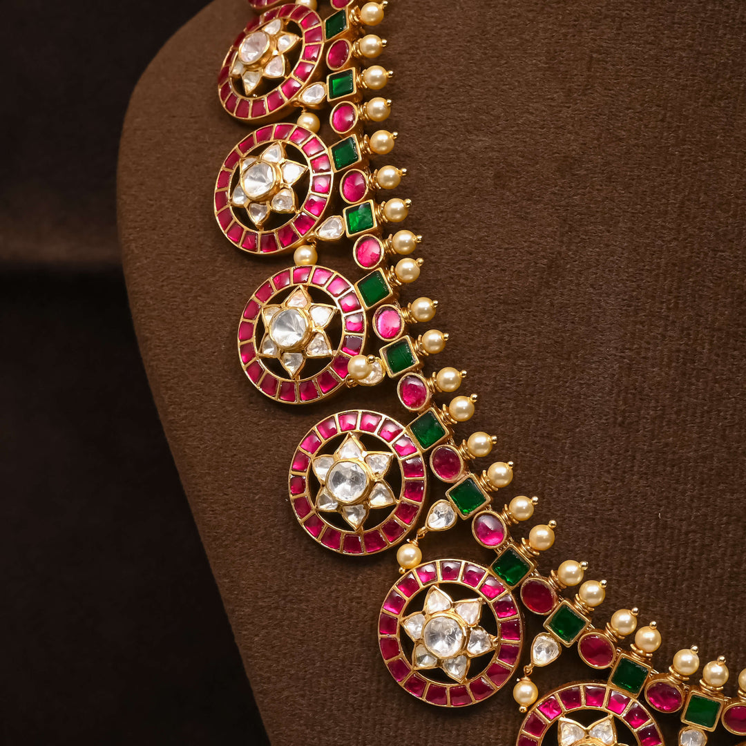 Kundan Bottumala Necklace