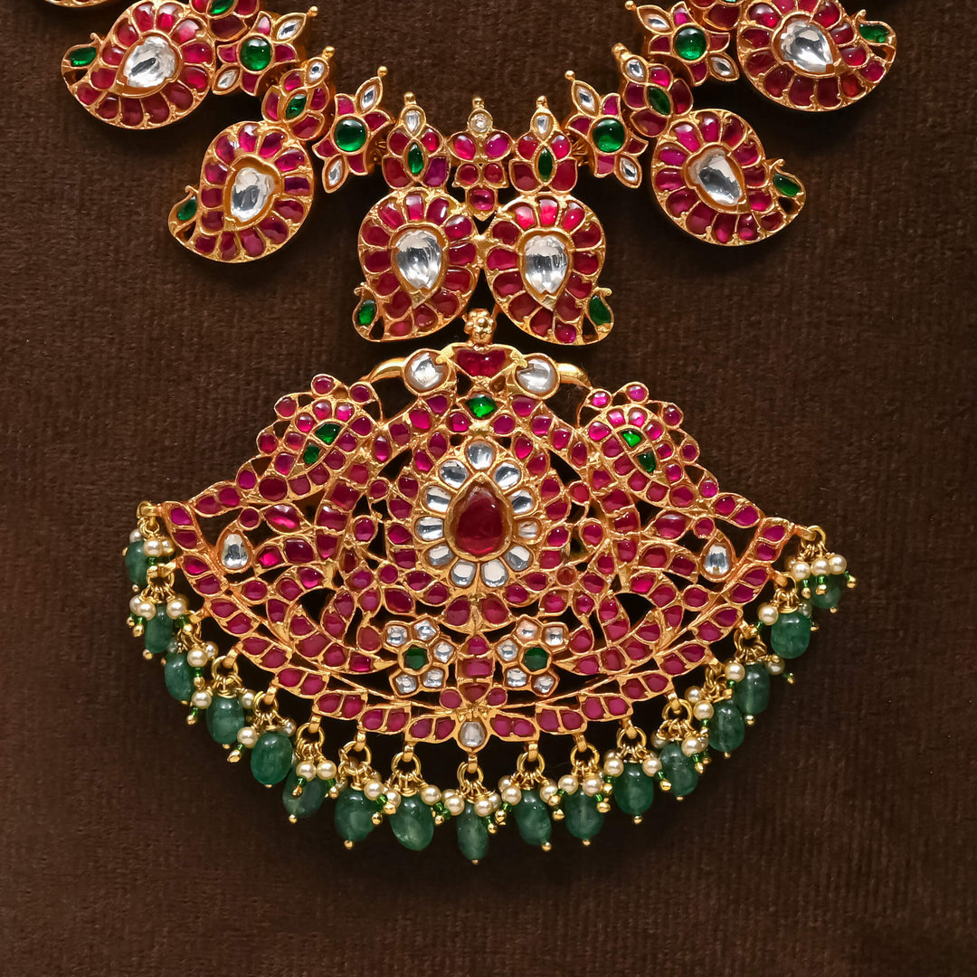 Kundan Mango Necklace