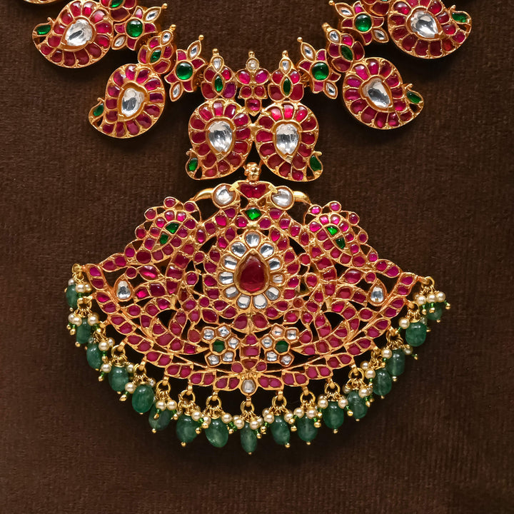 Kundan Mango Necklace