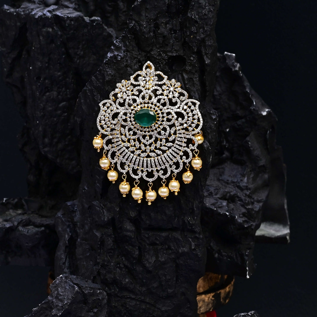 CZ Emerald Pendant