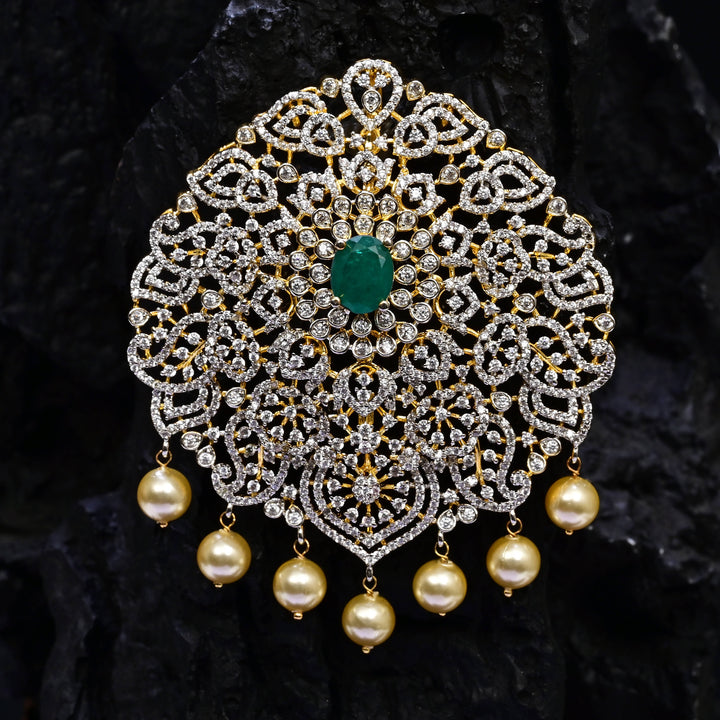 CZ Emerald Pendant