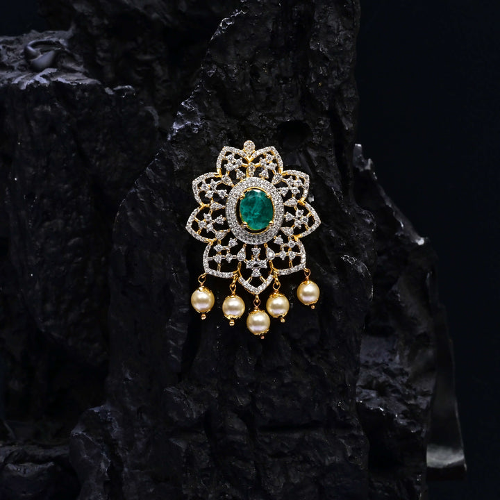 CZ Emerald Pendant