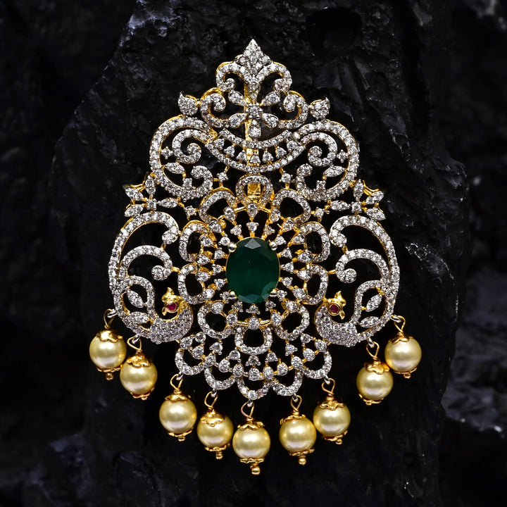 CZ Emerald Pendant