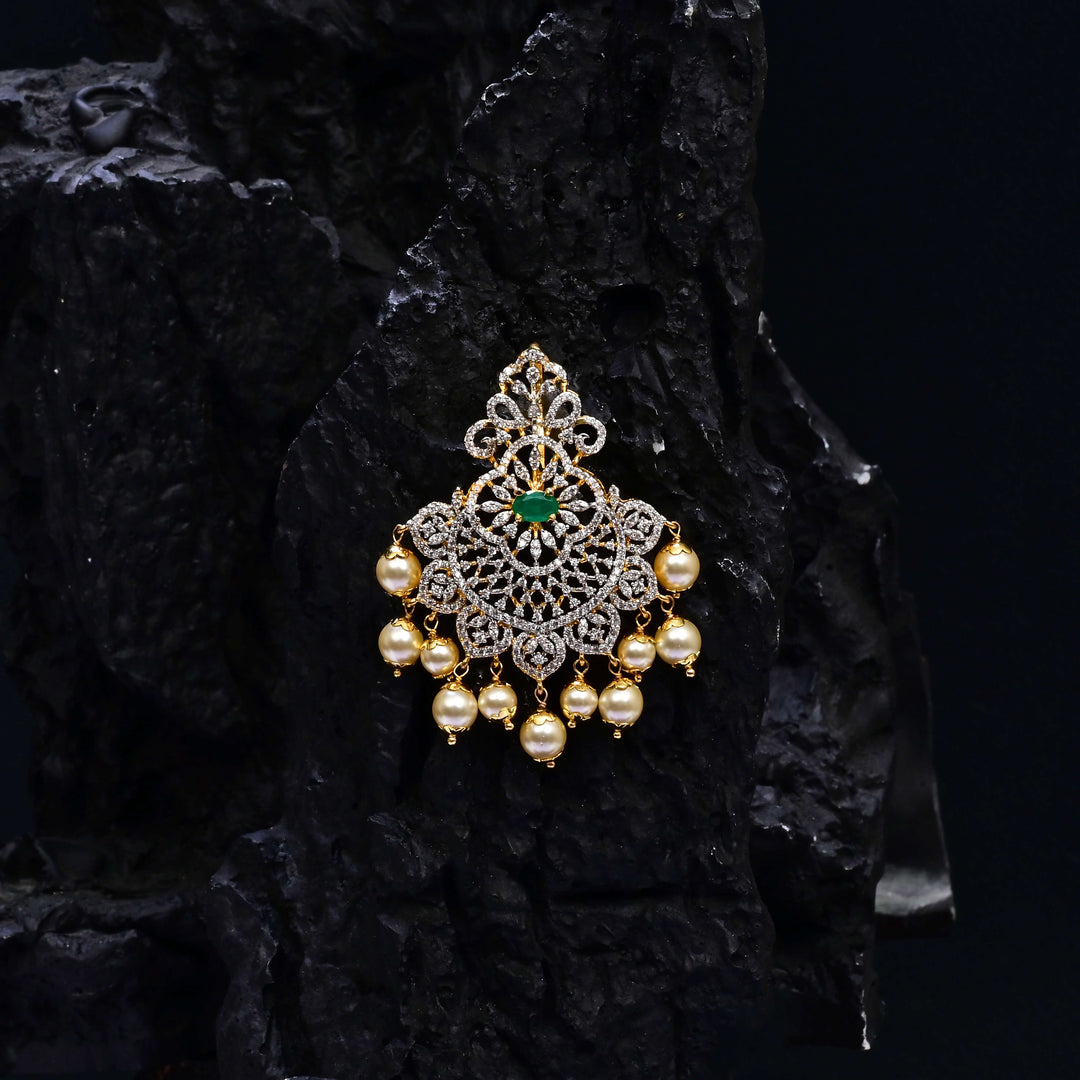 CZ Emerald Pendant