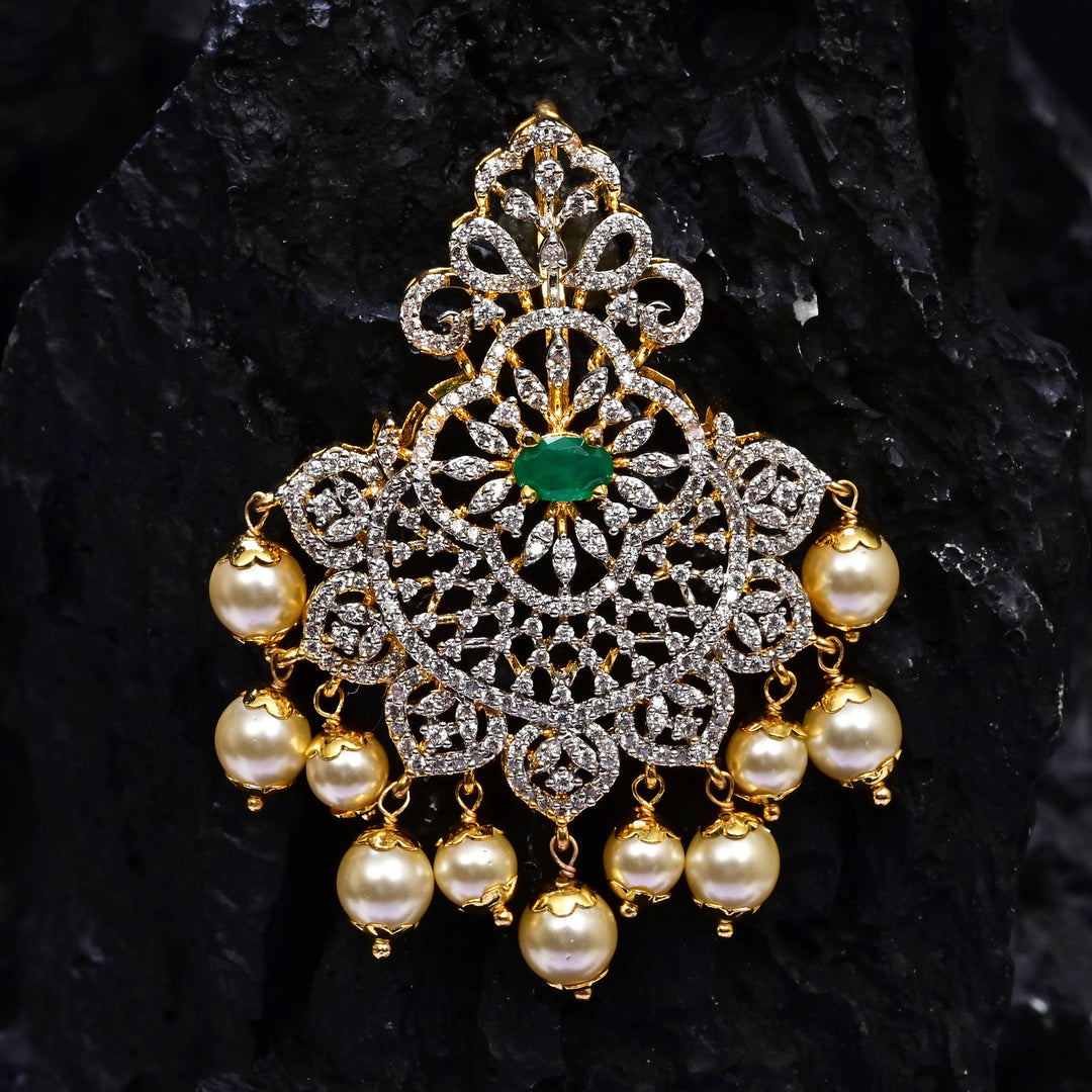 CZ Emerald Pendant