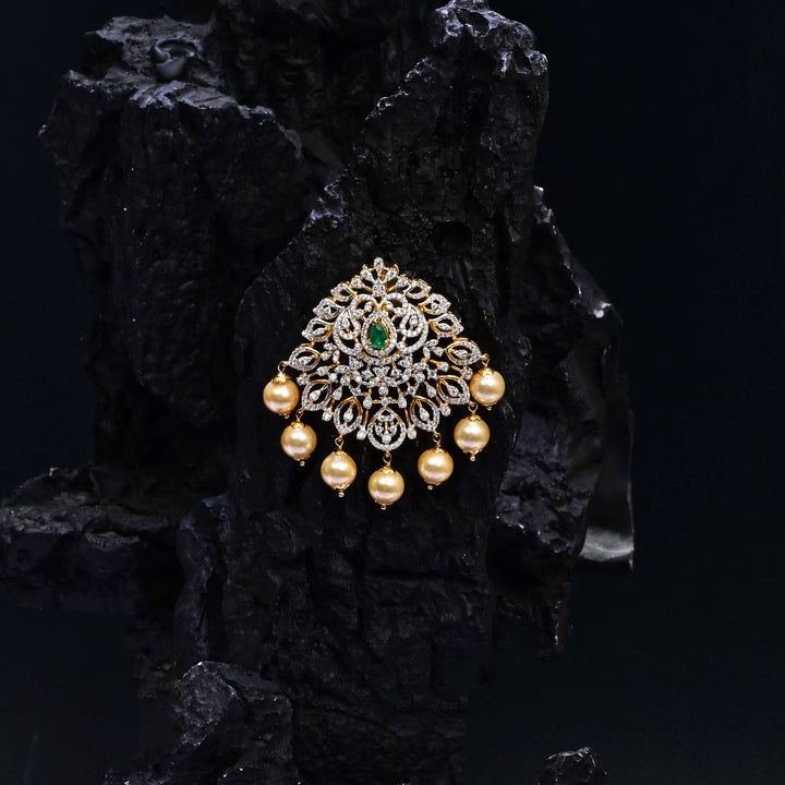 CZ Emerald Pendant