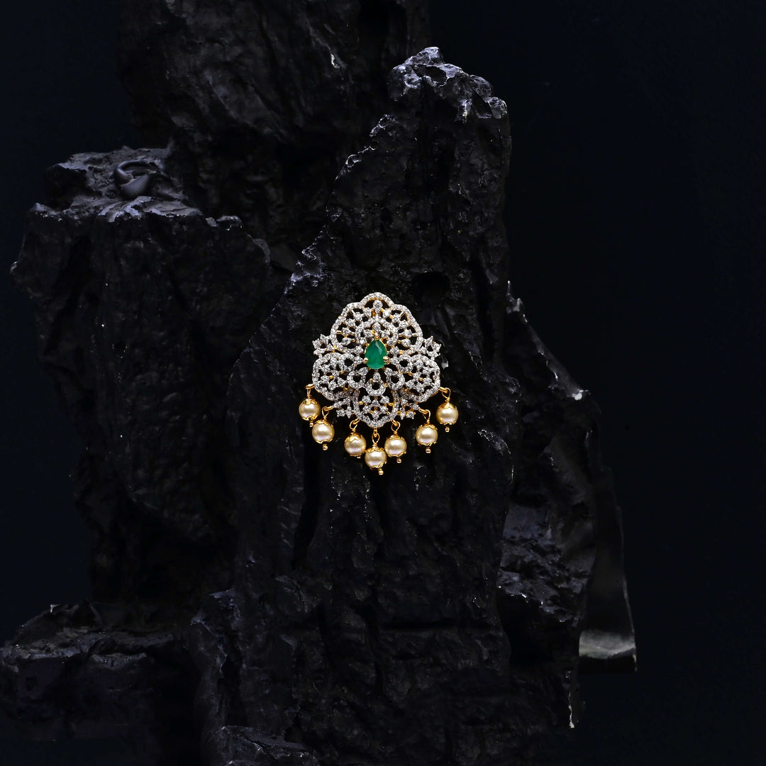 CZ Emerald Pedant
