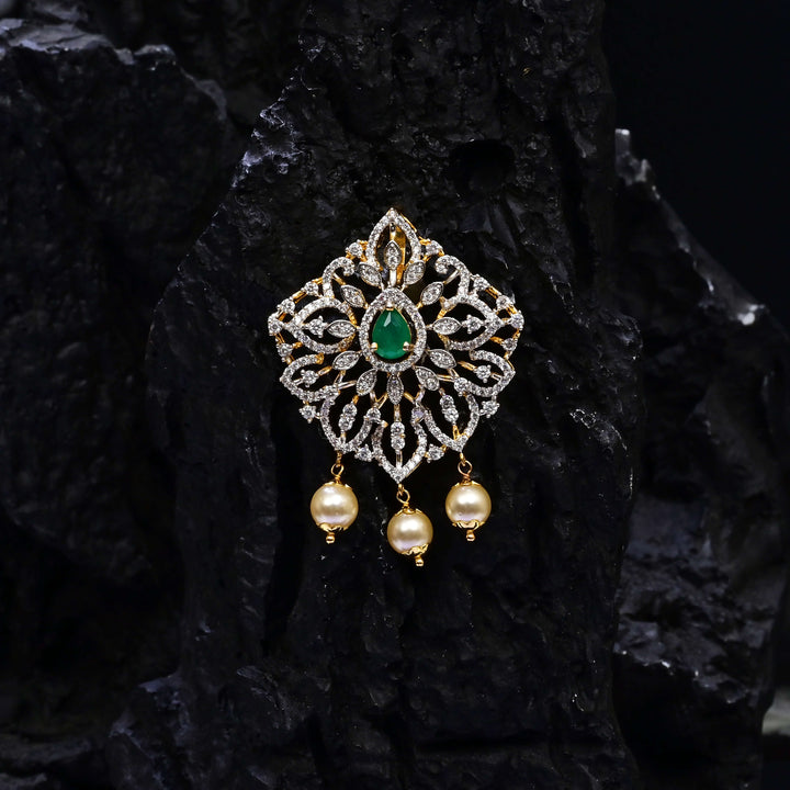 CZ Emerald Pendant