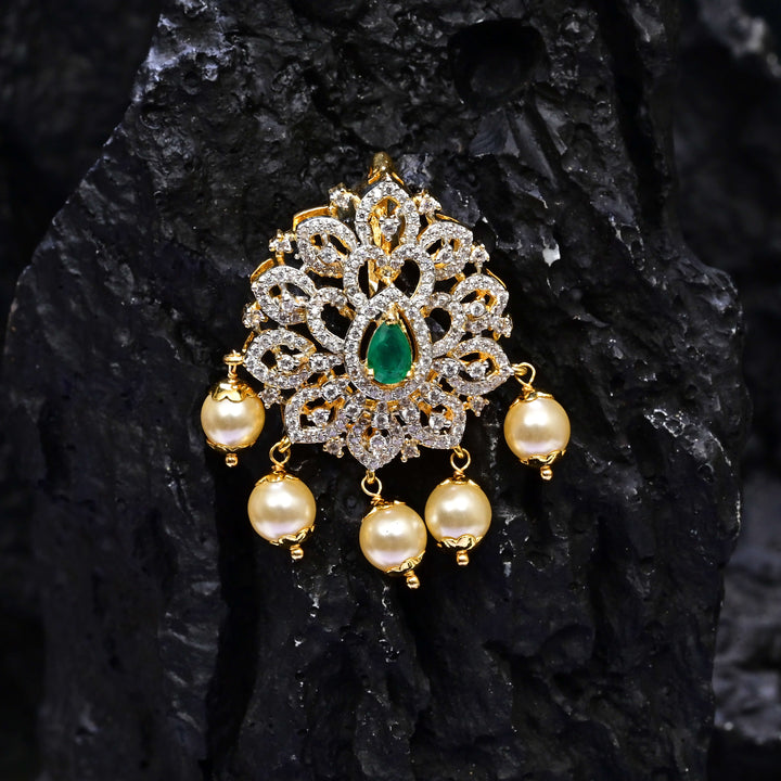 CZ Emerald Pendant