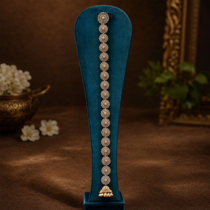 CZ Gold Finish Jada Billa