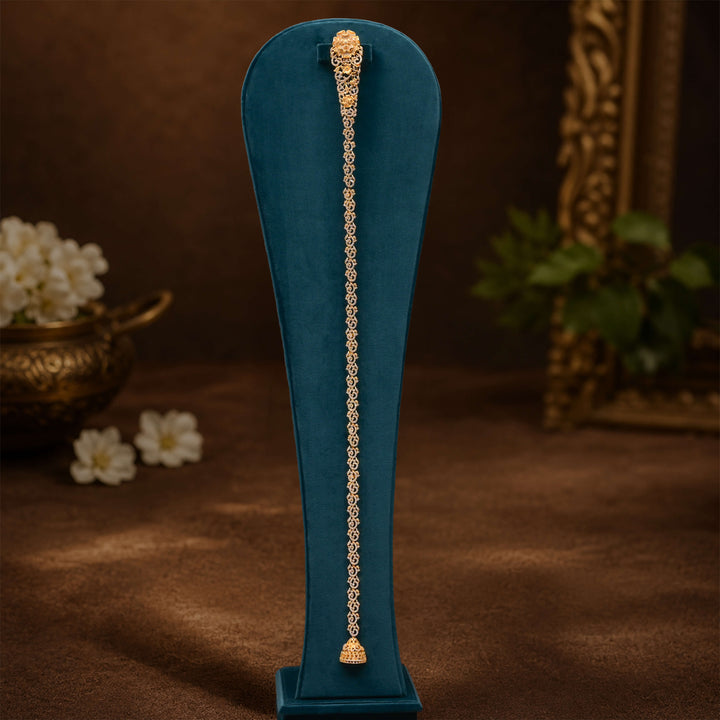CZ Gold Finish Jada Billa