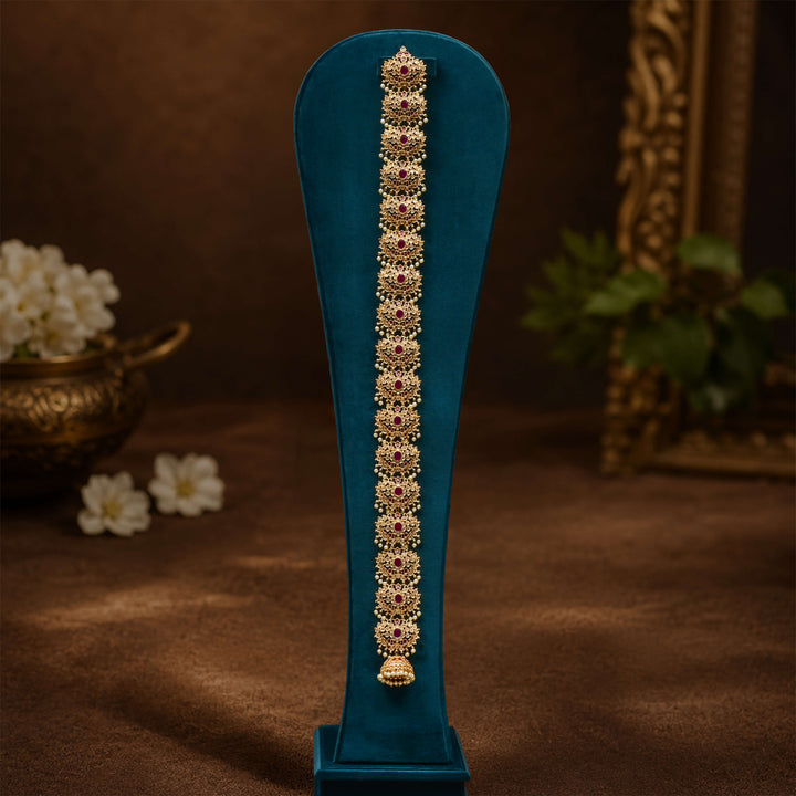 CZ Gold Finish Jada Billa