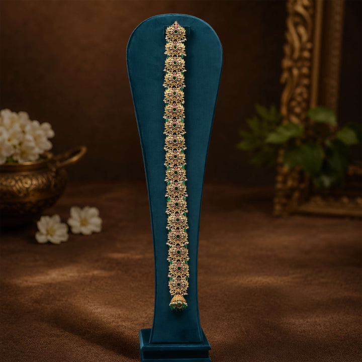 CZ Gold Finish Jada Billa