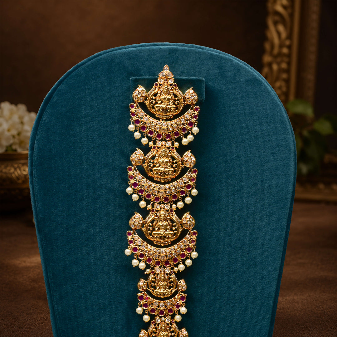 CZ Gold Finish Jada Billa