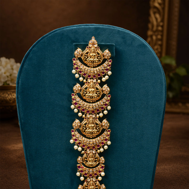 CZ Gold Finish Jada Billa
