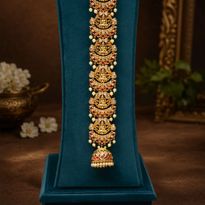 CZ Gold Finish Jada Billa