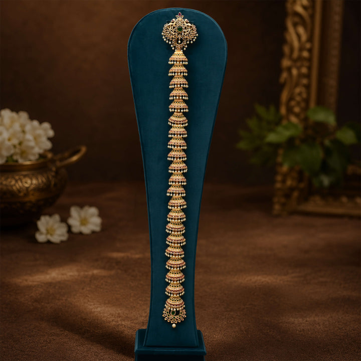 CZ Gold Finish Jada Billa