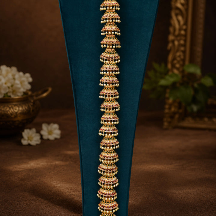CZ Gold Finish Jada Billa