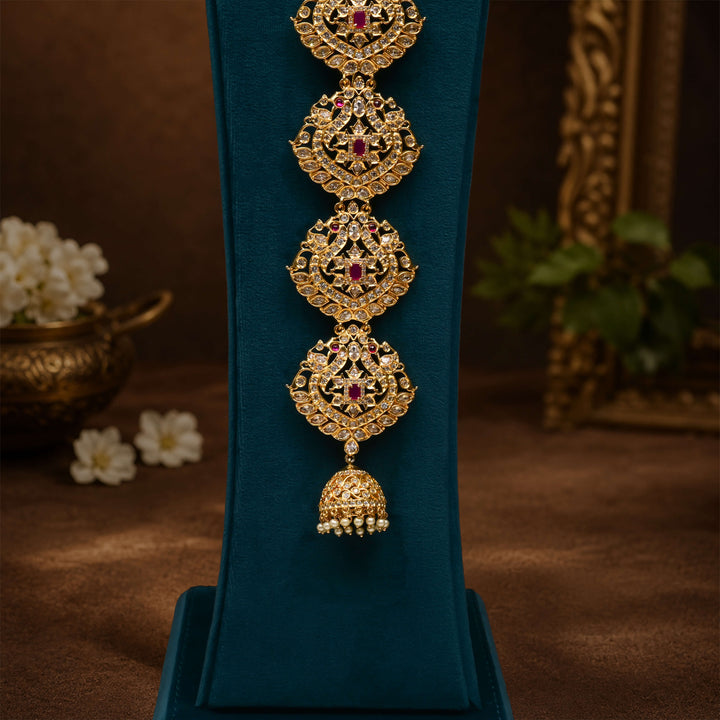 CZ Gold Finish Jada Billa